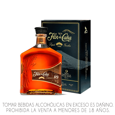RON FLOR DE CAÑA 12 AÑOS