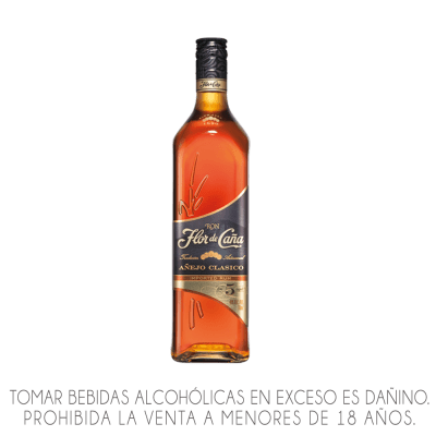 RON FLOR DE CAÑA X 750ML.