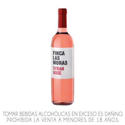 VINO LAS MORAS SYRAH ROSE X 750ML