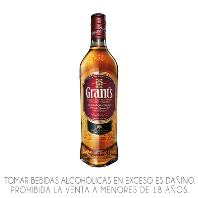 WHISKY GRANTS  X 750ML.