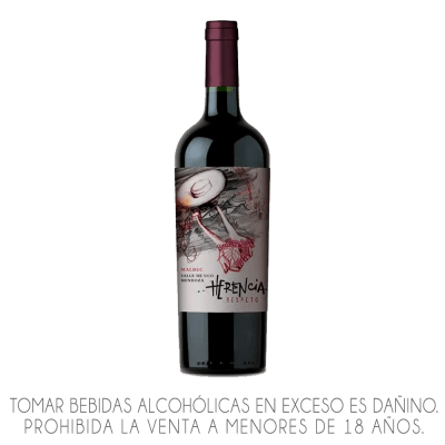 VINO HERENCIA RESPETO MALBEC X 750ML.