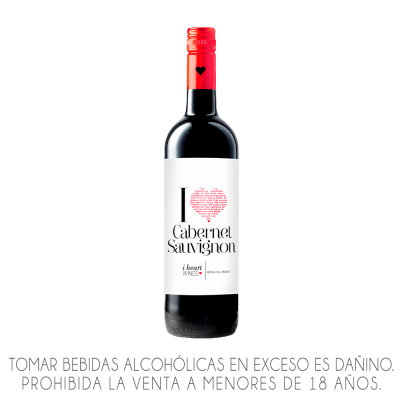 VINO I HEART X 750ML.