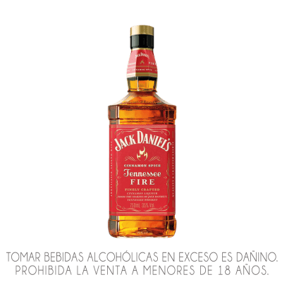 JACK DANIELS FIRE X 750ML.