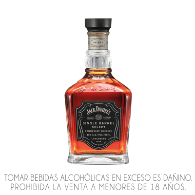 JACK DANIELS SINGLE BARREL X 750ML.