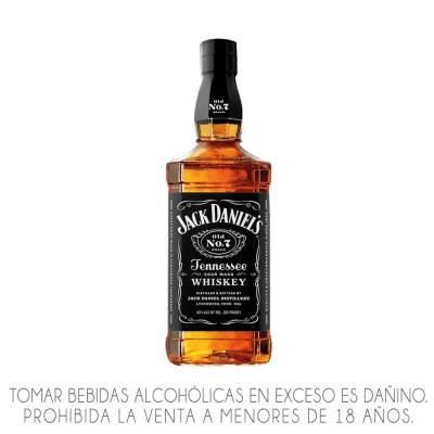 WHISKY JACK DANIELS NRO 7 X 750ML