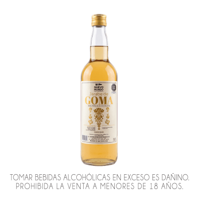 JARABE DE GOMA NUEVO MUNDO X 750ML