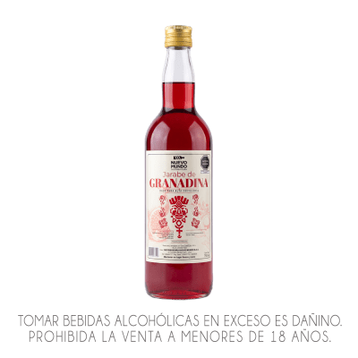 JARABE DE GRANADINA NUEVO MUNDO X 750ML