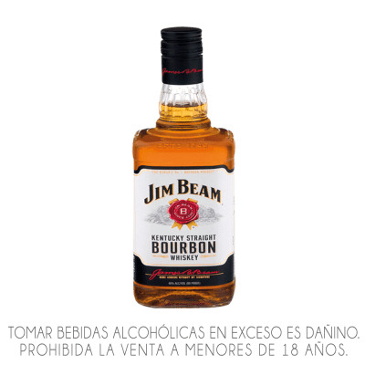 WHISKY JIM BEAM   BOURBON WHITE x 750ml.