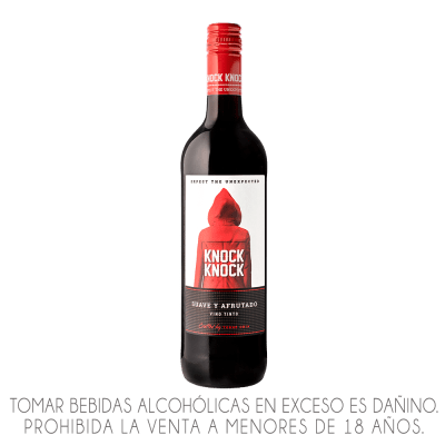 VINO Knock Knock Tinto  x 750ml.