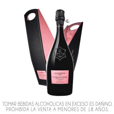 CHAMPAGNE LA GRANDE DAME ROSÉ DE VEUVE CLICQUOT X 750ML.
