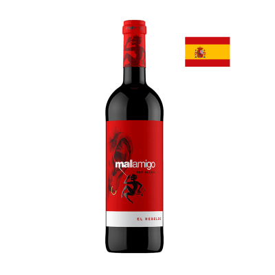 VINO  MALAMIGO EL REBELDE RED BLEND X 750ML.