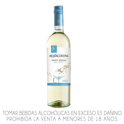 VINO MEZZACORONA X 750ML.