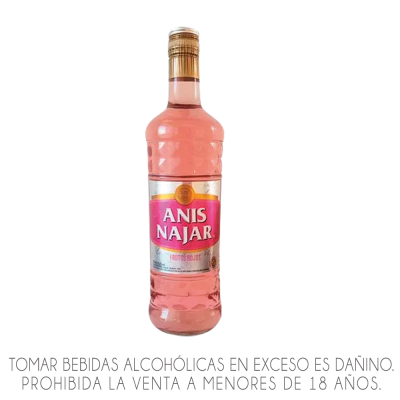 ANIS NAJAR FRUTOS ROJOS x 750ml