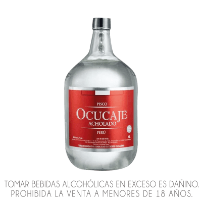 PISCO OCUCAJE PURO X 4L