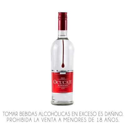 PISCO OCUCAJE GOTA X 700ML.