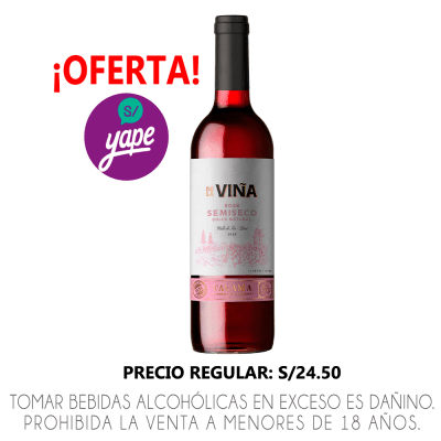 VINO TACAMA ROSE SEMI SECO X 750ML
