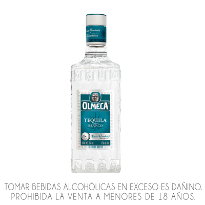 TEQUILA OLMECA BLANCO X 750ML.