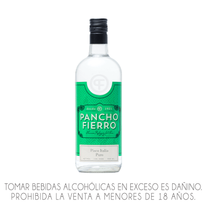 PISCO PANCHO FIERRO X 750ML.