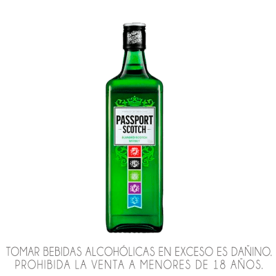 WHISKY PASSPORT SCOTCH X 750ML.