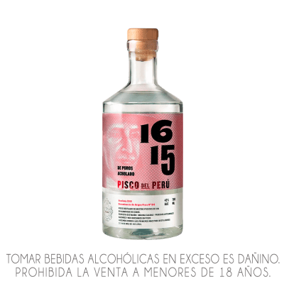 PISCO 1615 X 750ML.