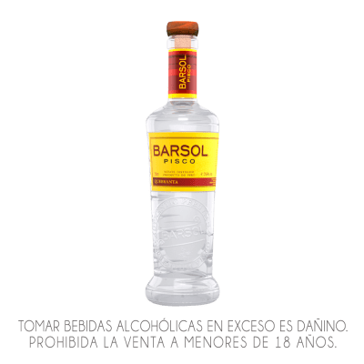 PISCO BARSOL X 750ML