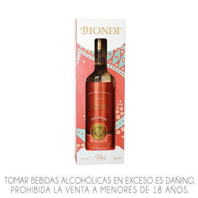 BIONDI X 500ML.