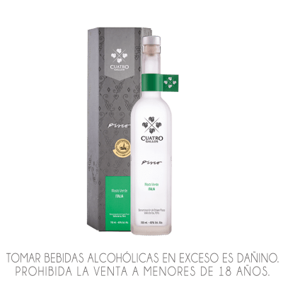 PISCO CUATRO GALLOS MV X 700ML