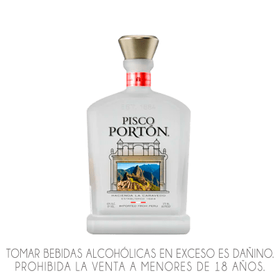 Pisco Portón MV x 375ml.