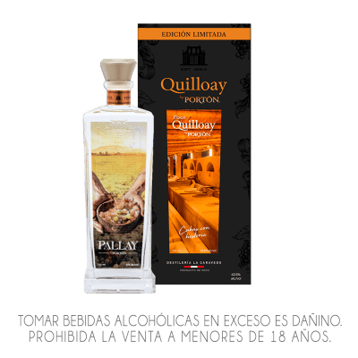 PISCO PORTON MV ACHOLADO QUILLOAY X 750 ML