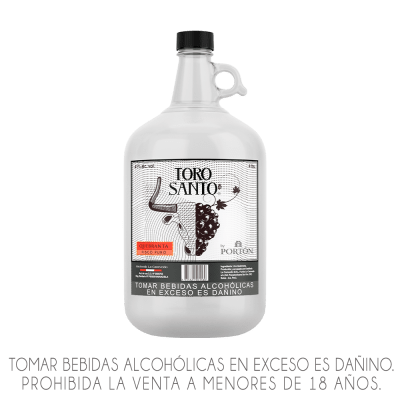 PISCO TORO SANTO PURO