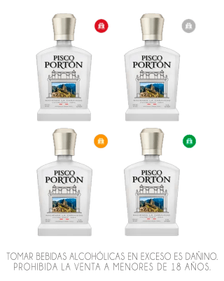 PISCO PORTON MV X 50ML.