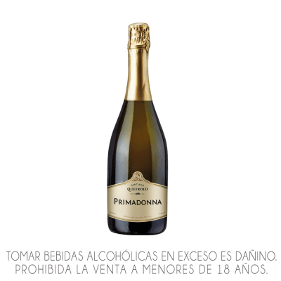 ESPUMANTE SANTIAGO QUEIROLO   PRIMADONNA X 750ML.