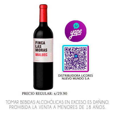 VINO LAS MORAS X 750ML.
