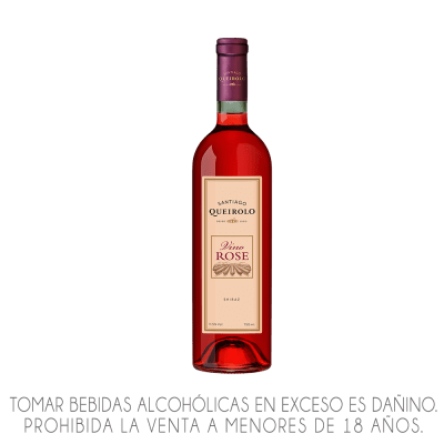 VINO QUEIROLO ROSE SEMI SECO X 750ML
