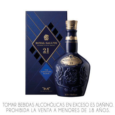 WHISKY ROYAL SALUTE 21 AÑOS