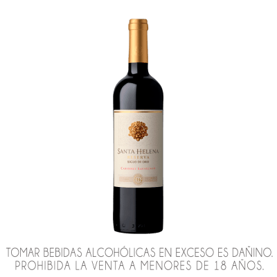 VINO SANTA HELENA RESERVA X 750ML.