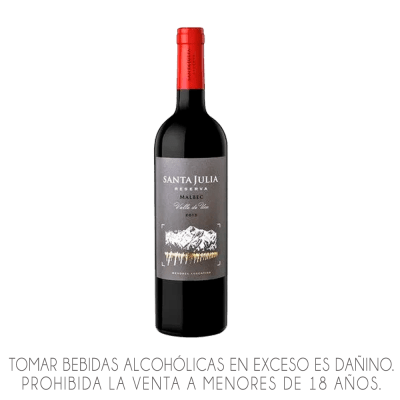 VINO SANTA JULIA RESERVA X 750ML.