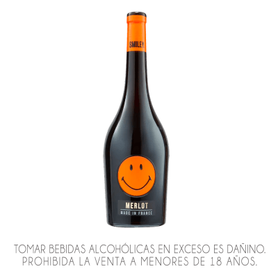 VINO SMILEY TINTO x 750ml.