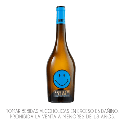VINO SMILEY BLANCO X 750ML.