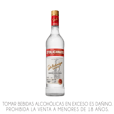 VODKA STOLICHNAYA x 750ml.