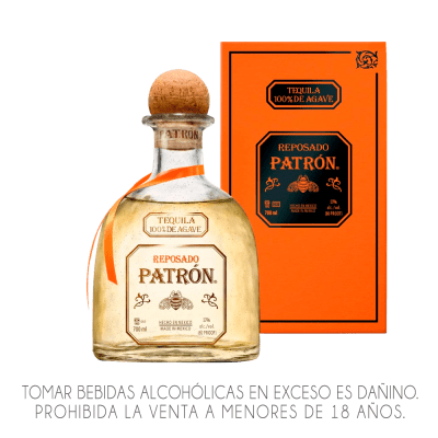 TEQUILA PATRON REPOSADO x 700ml.