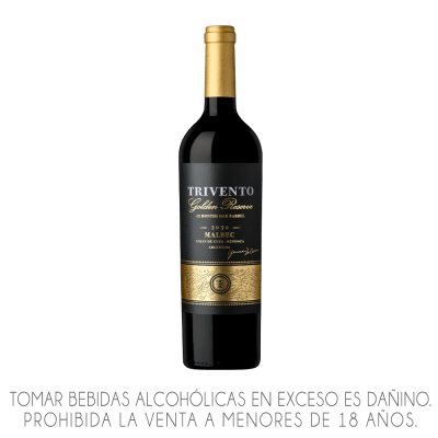 TRIVENTO GOLD RESERVE MALBEC X 750ML.