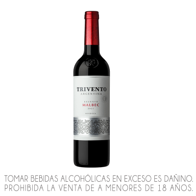 VINO TRIVENTO RESERVA  X 750ML.