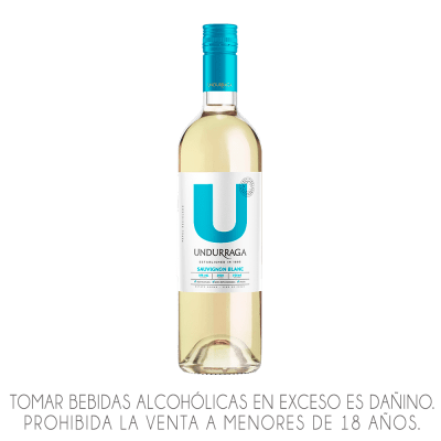 VINO UNDURRAGA SAUVIGNON BLANC X 750ML