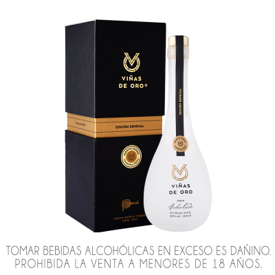 PISCO VIÑAS DE ORO EDICIÓN ESPECIAL X 500ML.