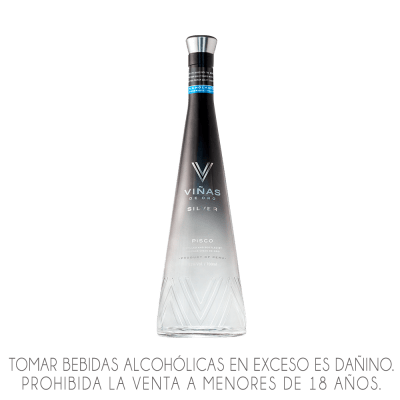 PISCO VIÑAS DE ORO SILVER X 700ML