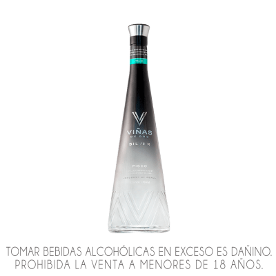 PISCO VIÑAS DE ORO SILVER X 700ML