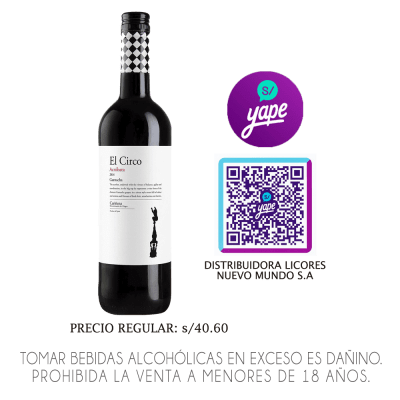 VINO EL CIRCO VOLATINERO TEMPRANILLO X 750ML