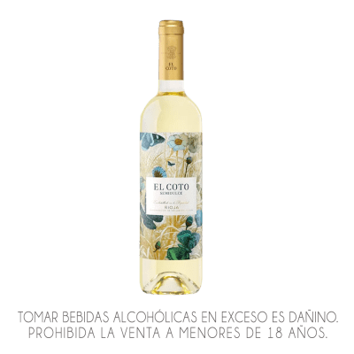 VINO EL COTO SEMIDULCE x 750ml.