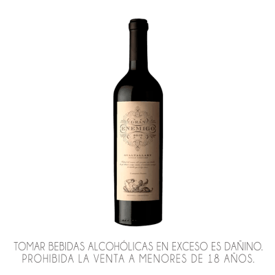 VINO GRAN ENEMIGO GUALLTALLARY X 750ML